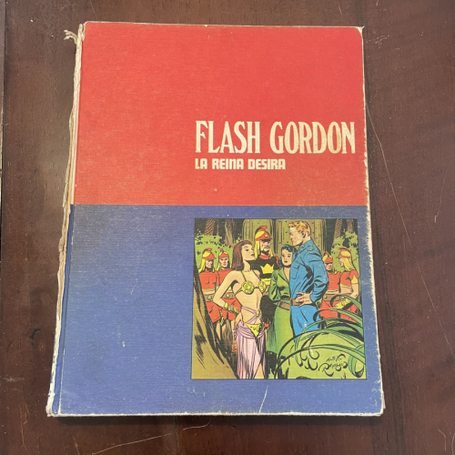 Portada del libro Héroes del Cómic. Flash Gordon. La reina Desira. Tomo 2