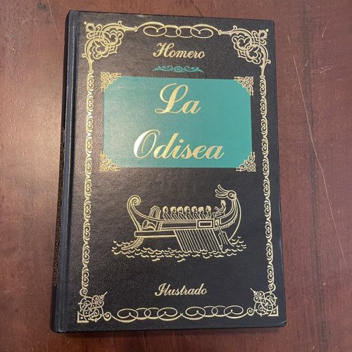 Portada del libro de La Odisea