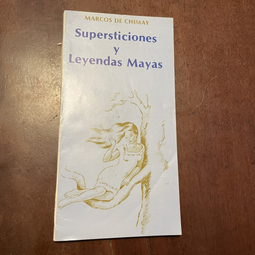 Portada del libro Supersticiones y leyendas mayas (Facsímil 1995)