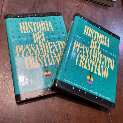 Portada del libro de Historia del pensamiento cristiano. 2 vols