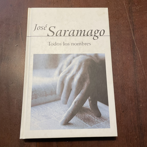 Portada del libro de Todos los nombres