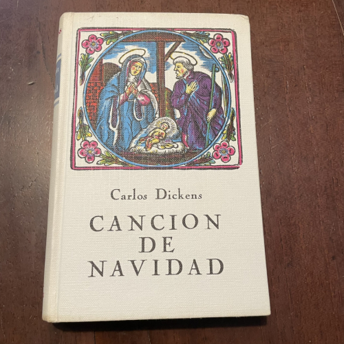 Portada del libro de Canción de Navidad