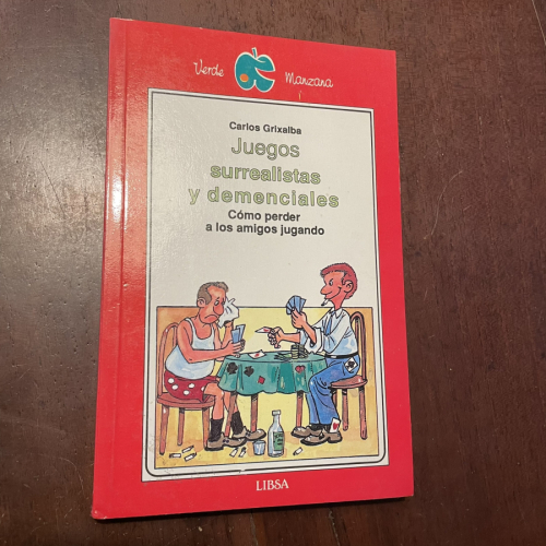 Portada del libro de Juegos surrealistas y demenciales