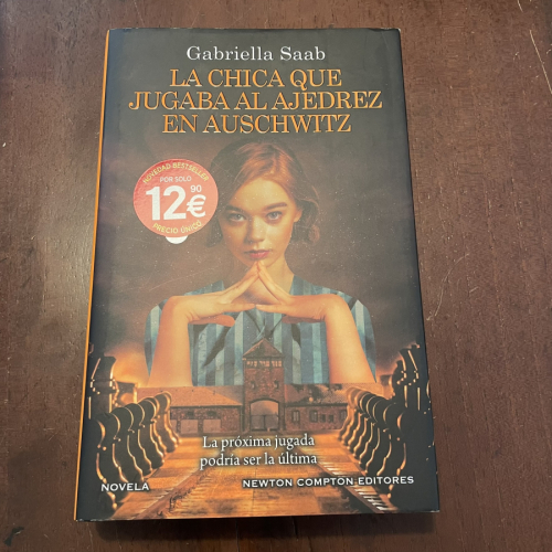 Portada del libro de La chica que jugaba al ajedrez en Auschwitz
