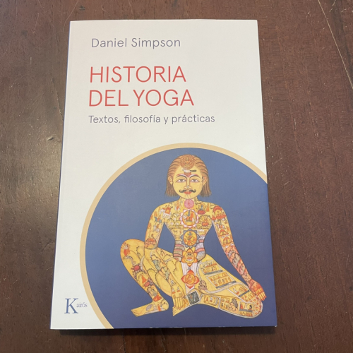 Portada del libro de Historia del yoga