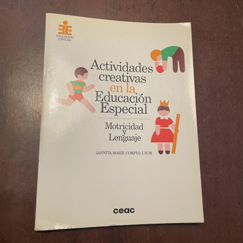 Portada del libro Actividades creativas en la Educación Especial. Motricidad y lenguaje