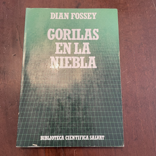 Portada del libro de Gorilas en la niebla