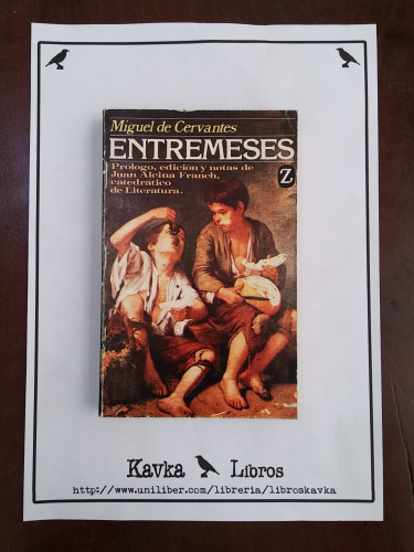 Portada del libro de Entremeses