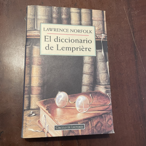 Portada del libro de El diccionario de Lemprière