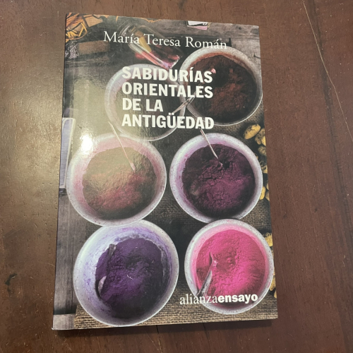 Portada del libro de Sabidurías orientales de la antigüedad