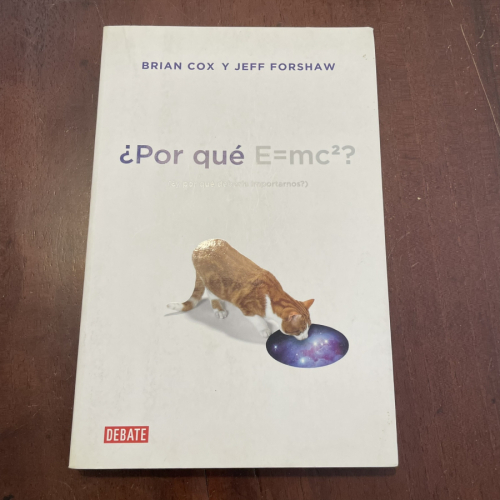 Portada del libro de ¿Por qué E=mc2?