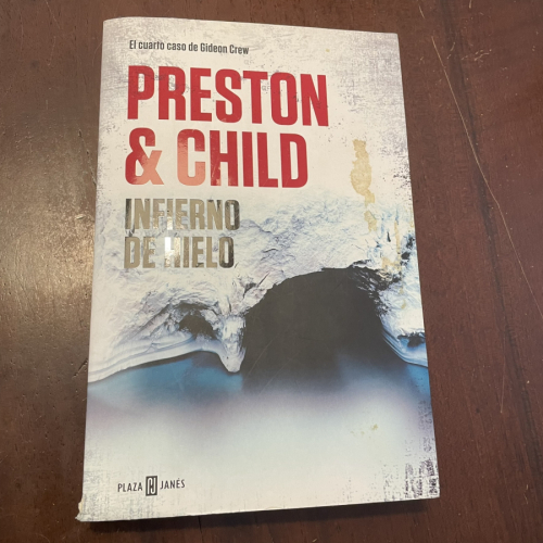 Portada del libro de Infierno de hielo