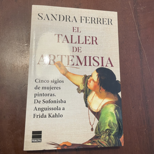 Portada del libro de El taller de Artemisia