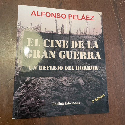 Portada del libro de El cine de la gran guerra