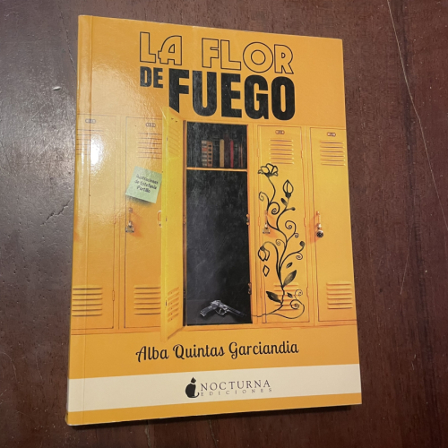 Portada del libro de La flor de fuego