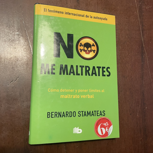 Portada del libro de No me maltrates