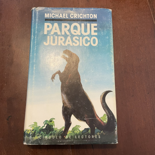 Portada del libro de Parque Jurásico