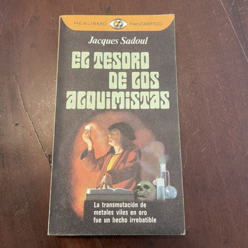 Portada del libro de El tesoro de los alquimistas