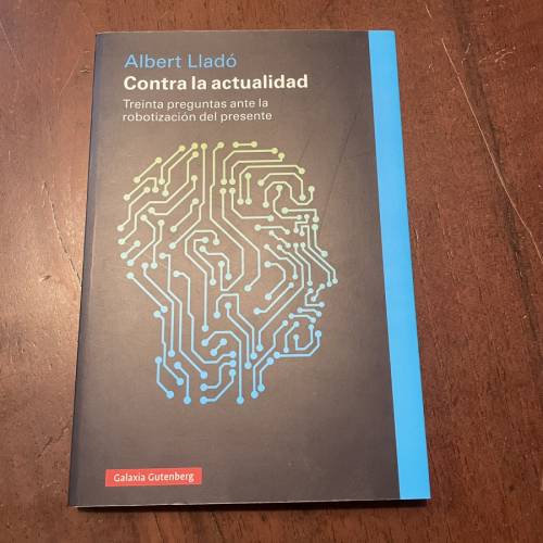 Portada del libro de Contra la actualidad