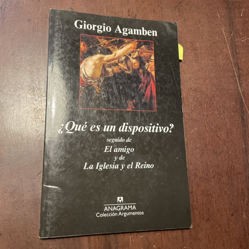 Portada del libro de ¿Qué es un dispositivo?