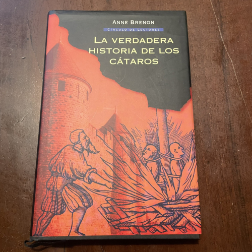 Portada del libro de La verdadera historia de los cátaros