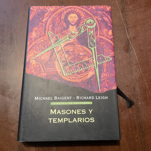 Portada del libro de Masones y templarios