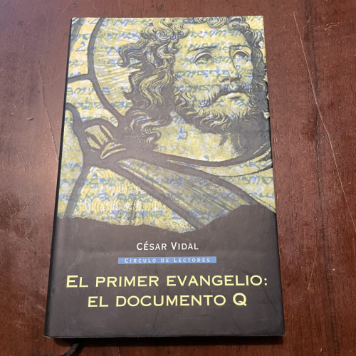 Portada del libro de El primer evangelio: El documento Q