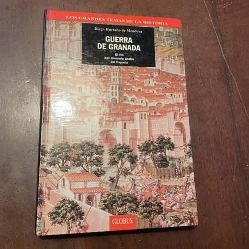 Portada del libro de Guerra en Granada