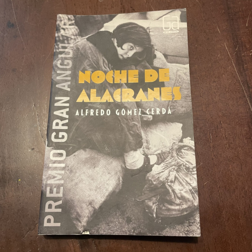 Portada del libro de Noche de alacranes