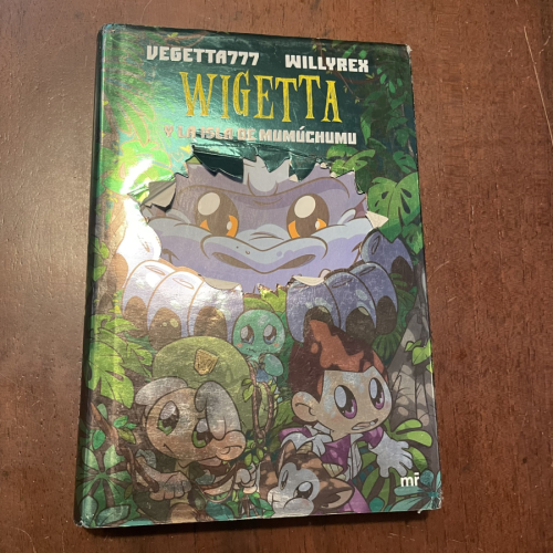 Portada del libro de Wigetta y la isla de Mumúchumu