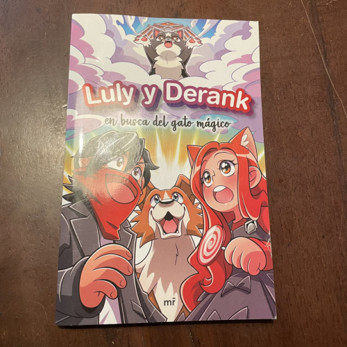 Portada del libro de Luly y Derank en busca del gato mágico