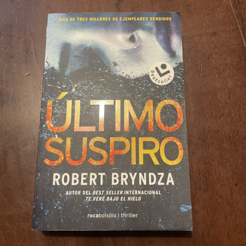 Portada del libro de Último suspiro