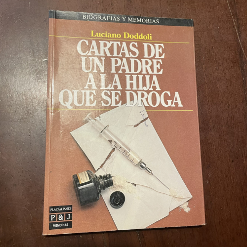 Portada del libro de Cartas de un padre a la hija que se droga