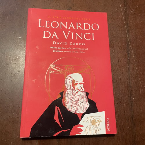 Portada del libro de Leonardo da Vinci