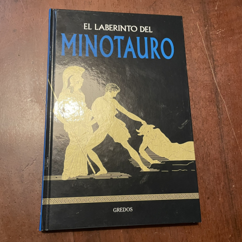 Portada del libro de El laberinto del Minotauro