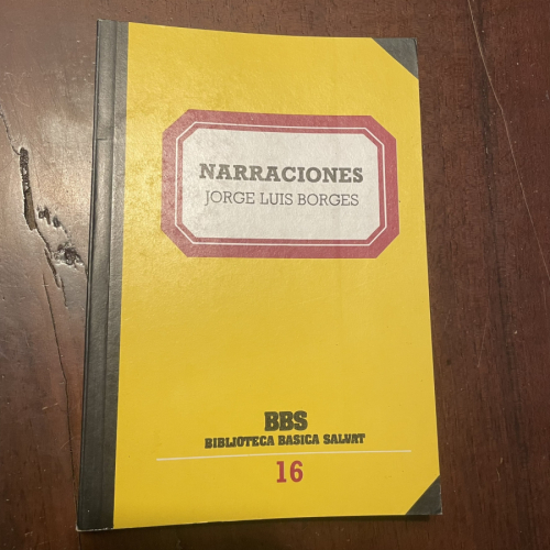 Portada del libro de Narraciones