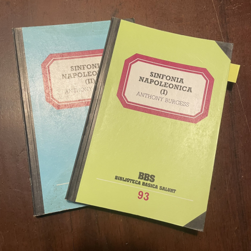 Portada del libro de Sinfonía napoleónica. 2 vols