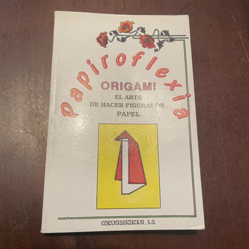 Portada del libro de Papiroflexia. Origami