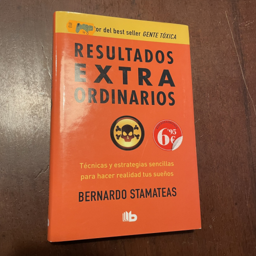 Portada del libro de Resultados extra ordinarios