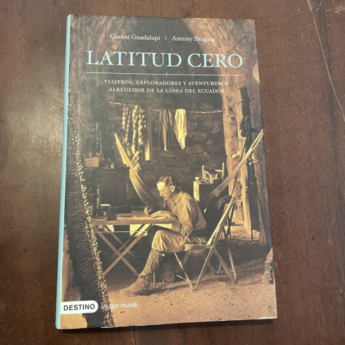 Portada del libro de Latitud cero