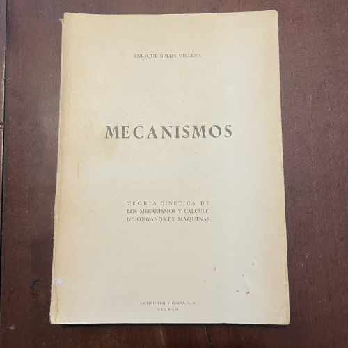 Portada del libro de Mecanismos