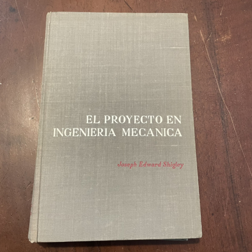 Portada del libro de El proyecto en ingeniería mecánica