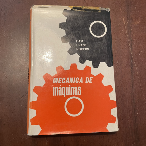 Portada del libro de Mecánica de máquinas