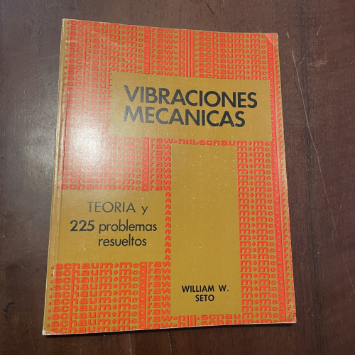 Portada del libro de Vibraciones mecánicas