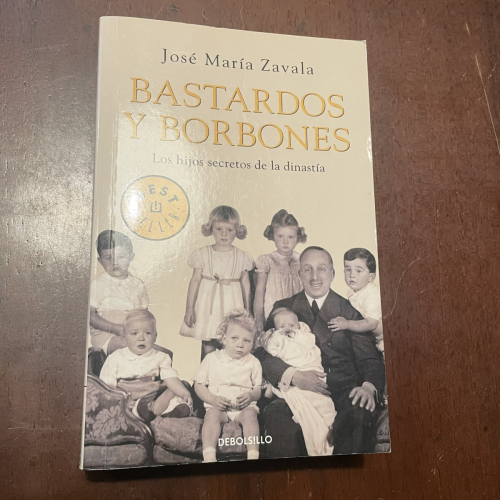 Portada del libro de Bastardos y borbones