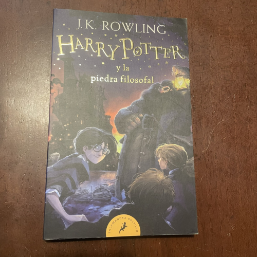 Portada del libro de Harry Potter y la piedra filosofal