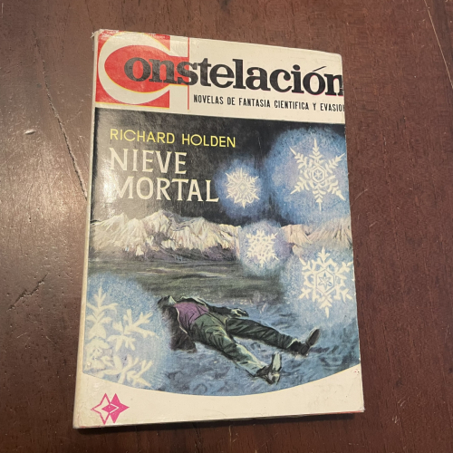 Portada del libro de Nieve mortal