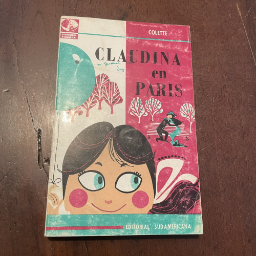 Portada del libro de Claudina en París