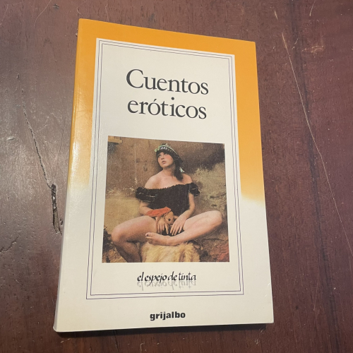 Portada del libro de Cuentos eróticos