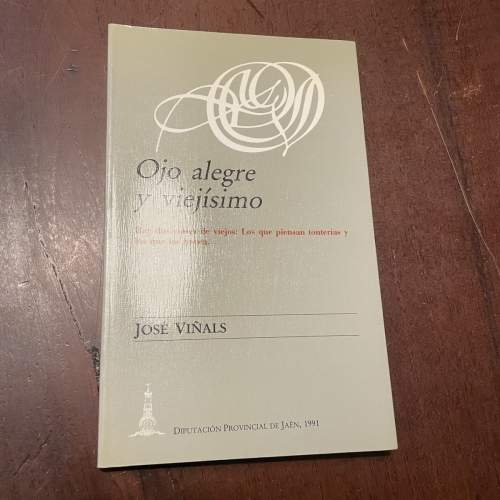 Portada del libro de Ojo alegre y viejísimo